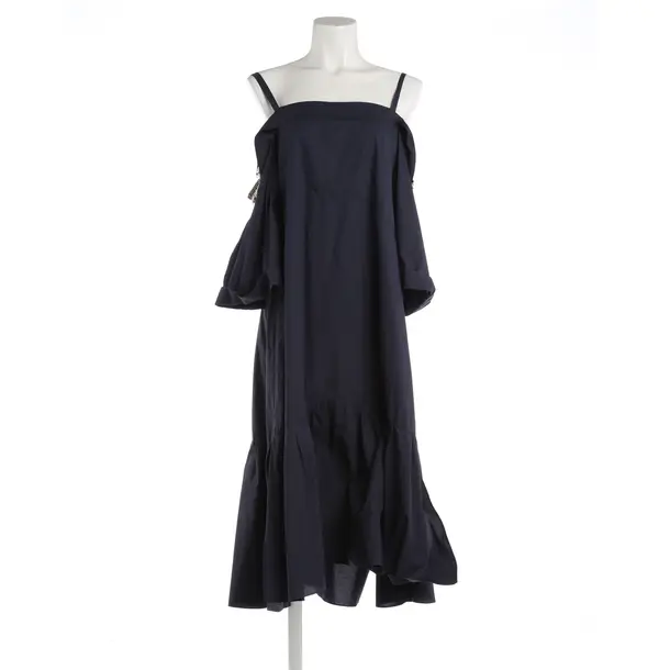 Dress, in Navy, Cotton, Dorothee Schumacher