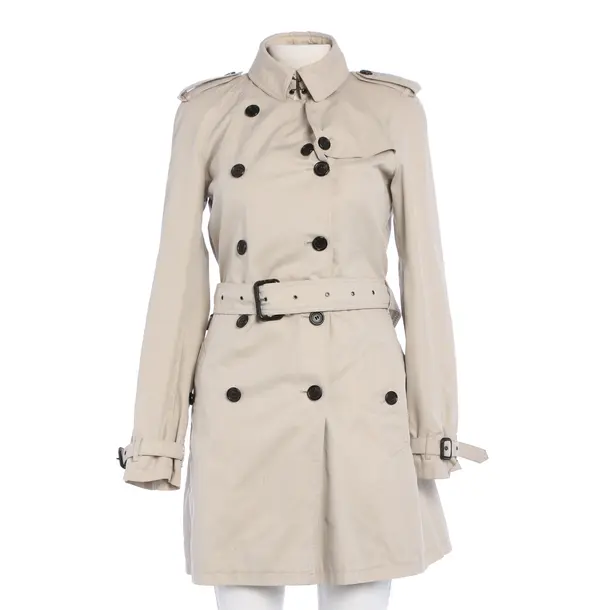 Trench Coat, in Beige, Cotton, Burberry