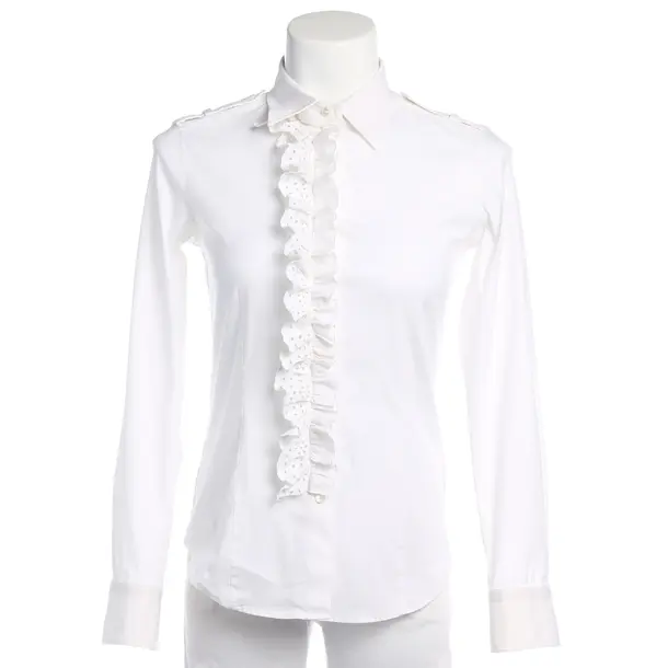 Blouse in White, Cotton, Red Valentino