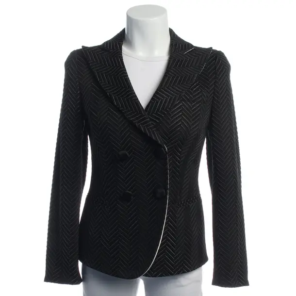 Blazer in Black, Acetate, Armani Collezioni
