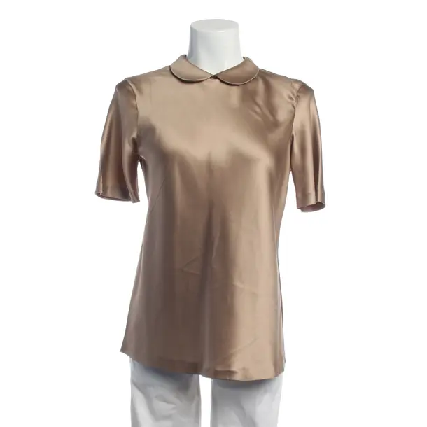 Bluse in Metallic, Seide, Brunello Cucinelli