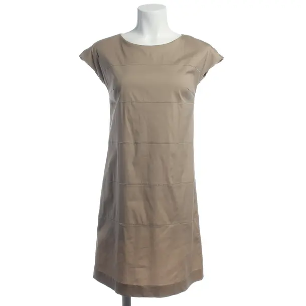 Dress in Brown, Silk, Brunello Cucinelli