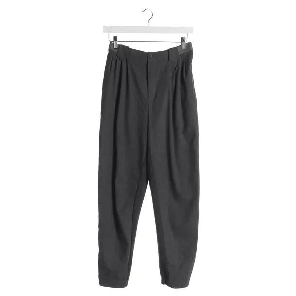 Pants in Gray, Wool, See by Chloé