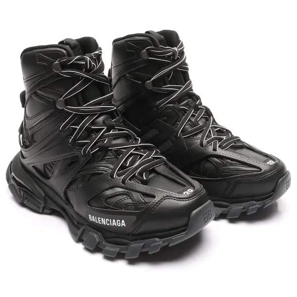 High-Top Sneakers in Black, , Balenciaga