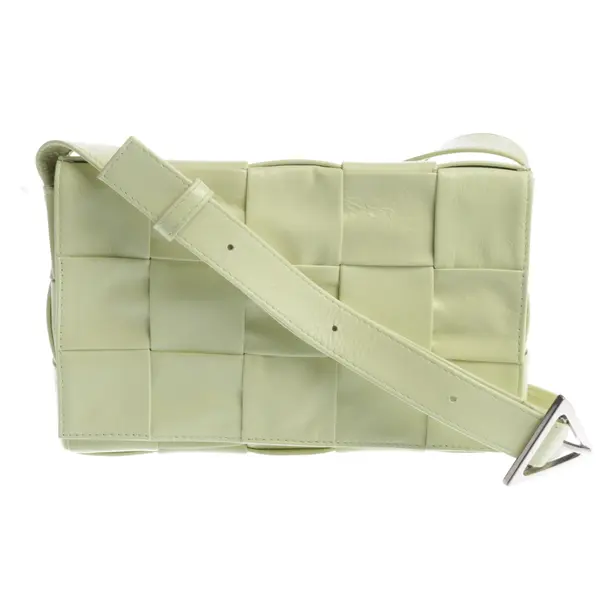 Shoulder Bag in Green, Leather, Bottega Veneta