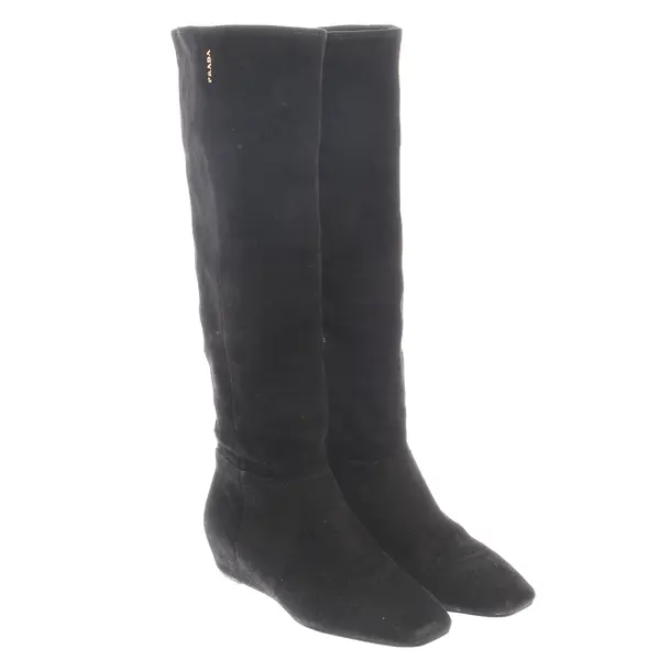 Boots in Black, , Prada Linea Rossa