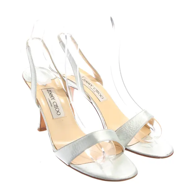 Sandaletten in Metallic, , Jimmy Choo