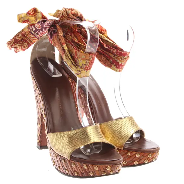 Heeled Sandals in Multicolored, , Giuseppe Zanotti