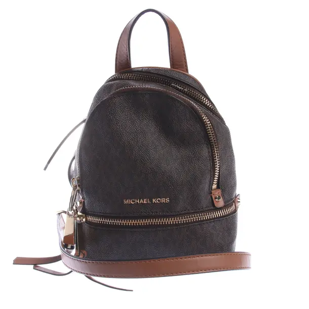 Rucksack in Braun, Leder, Michael Kors