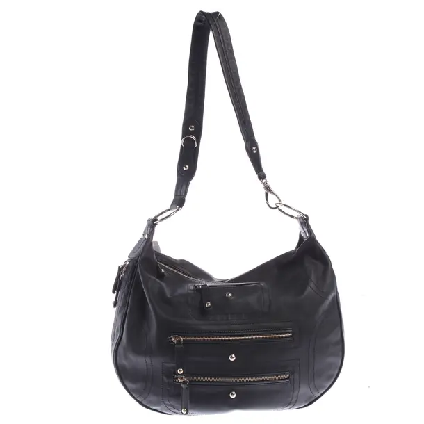 Schultertasche in Schwarz, Leder, Tod´s