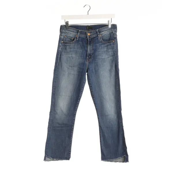 Jeans Slim Fit in Blau, Baumwolle, Mother
