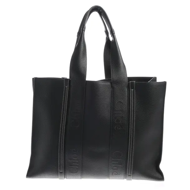 Shopper in Schwarz, Leder, Chloé