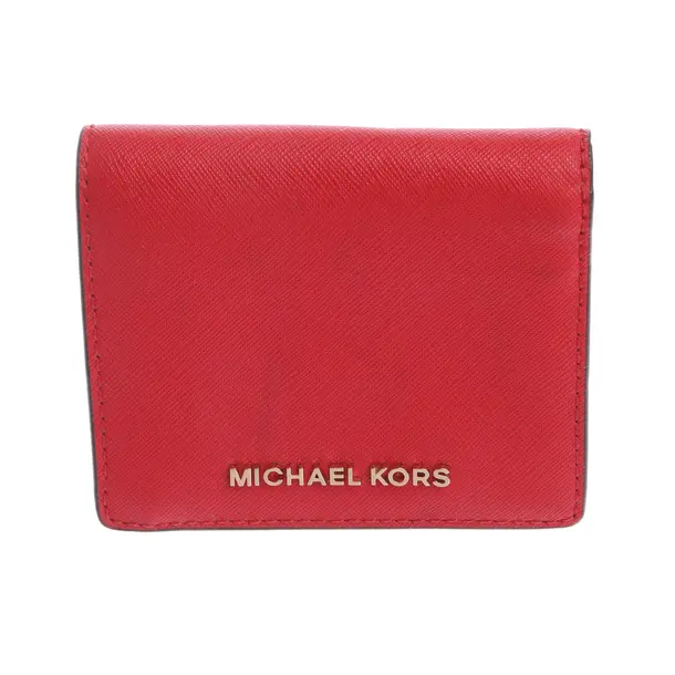 Geldbörse in Rot, Leder, Michael Kors