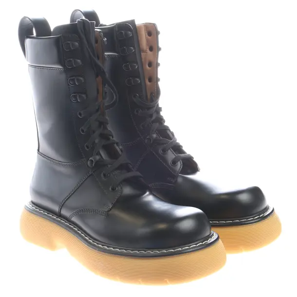 Boots in Schwarz, , Bottega Veneta