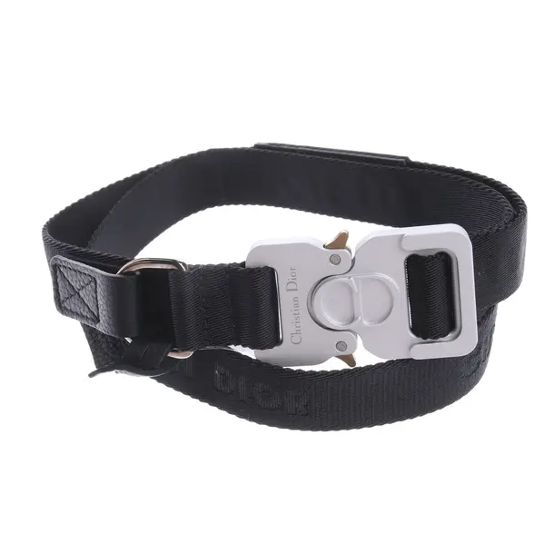 Gürtel in Schwarz, Polyester, Dior
