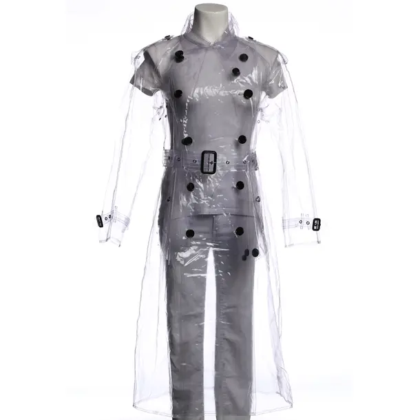 Summer Coat in White, Other fibres, Burberry