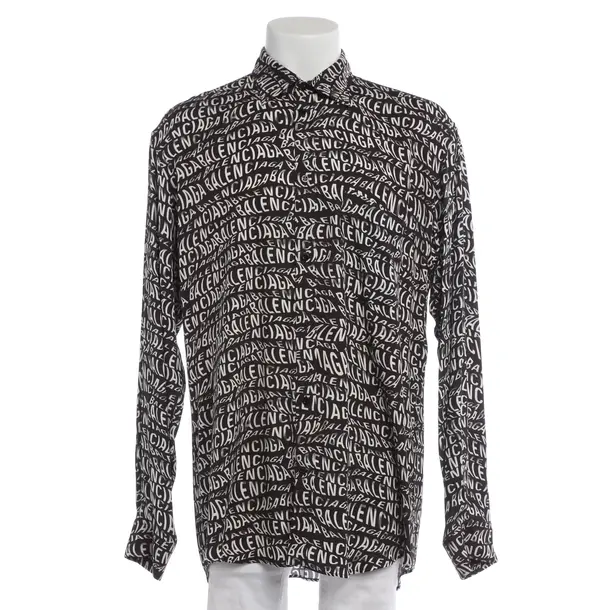 Hemd in Grau, Viskose, Balenciaga