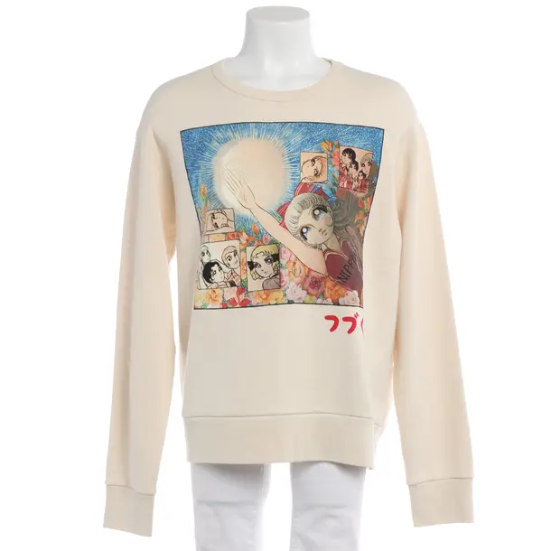 Sweatshirt in Weiß, Baumwolle, Gucci