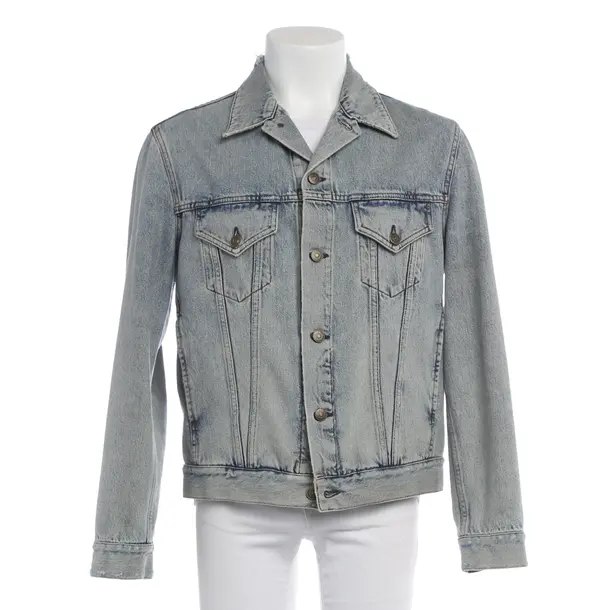 Übergangsjacke in Blau, Baumwolle, Gucci