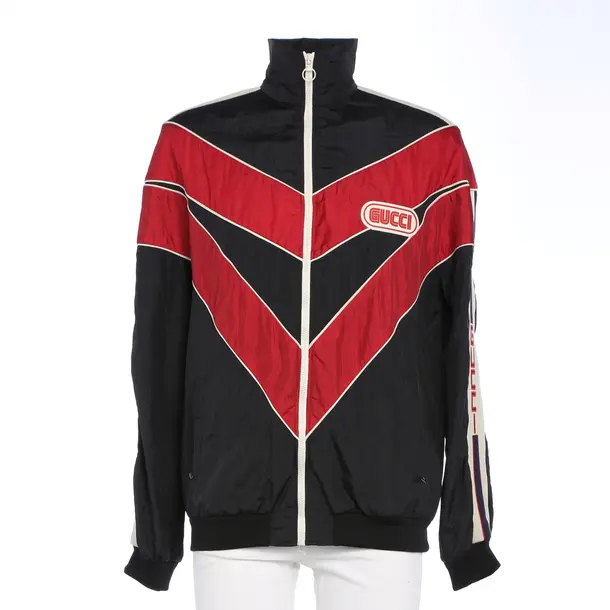 Sweatjacke in Schwarz, Polyamid, Gucci