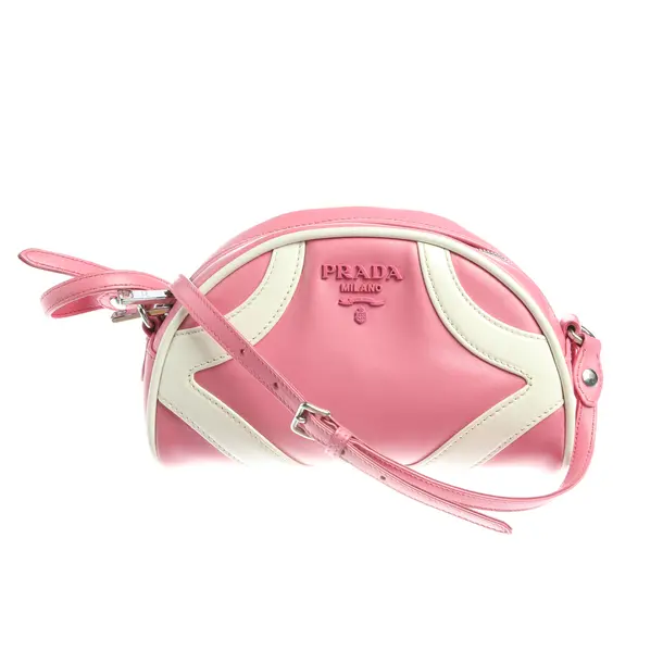 Schultertasche in Rosa, Leder, Prada