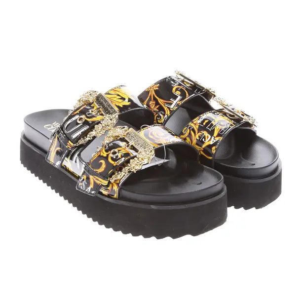 Sandalen in Mehrfarbig, , Versace Jeans Couture