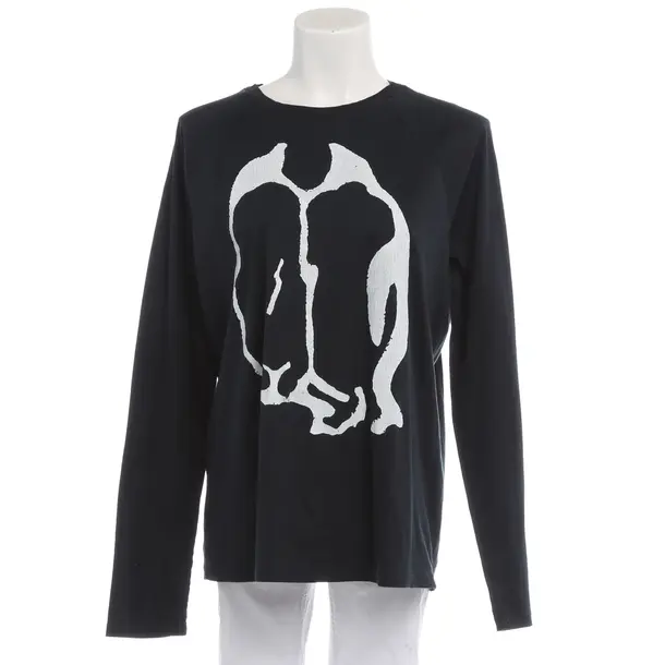 Longsleeve in Blau, Baumwolle, Helmut Lang