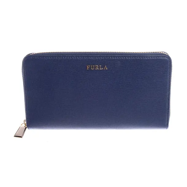 Geldbörse in Blau, Leder, Furla