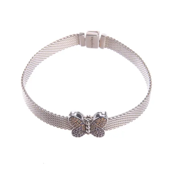 Armband in Metallic, 925er Sterling Silber, Pandora
