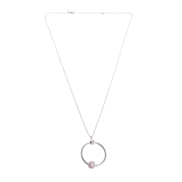 Necklace in Metallic, 925 Sterling Silver, Pandora