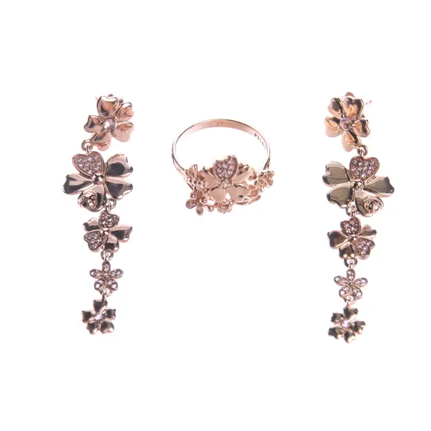 Jewellery Set in Metallic, 925 Sterling Silver, Pandora