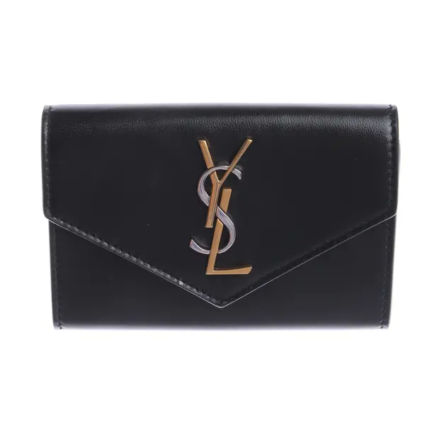 Portafoglio, in Nero, Pelle, Saint Laurent