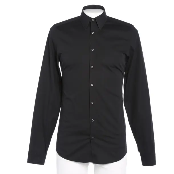Hemd in Schwarz, Baumwolle, Gucci