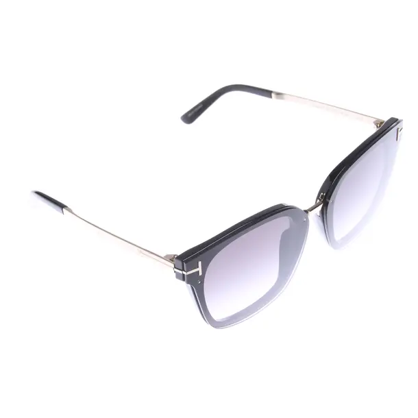 Sonnenbrille in Schwarz, Kunststoff / Metall, Tom Ford