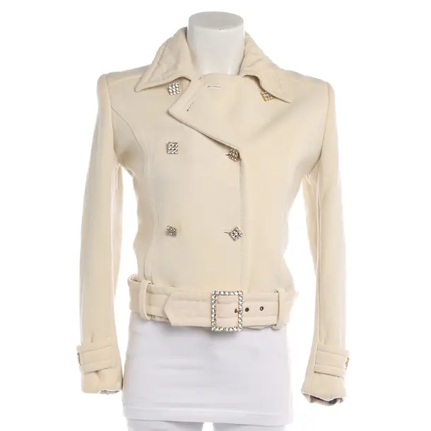 Übergangsjacke in Weiß, Wolle, Dolce & Gabbana