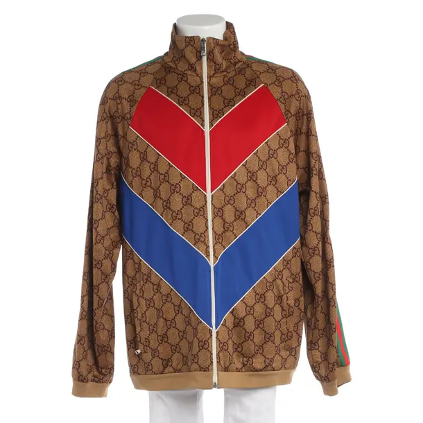 Zip-Up Hoodie in Multicolored, Polyester, Gucci