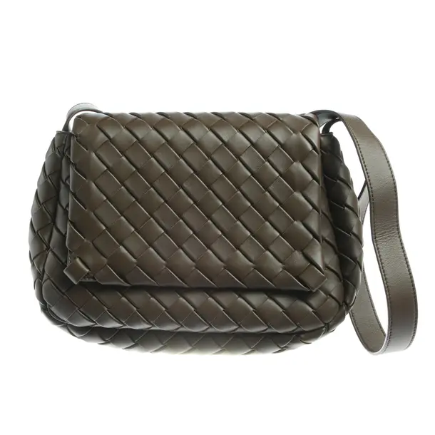 Shoulder Bag in Brown, Leather, Bottega Veneta
