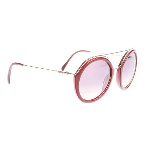 Sonnenbrille in Metallic, Kunststoff / Metall, Emilio Pucci