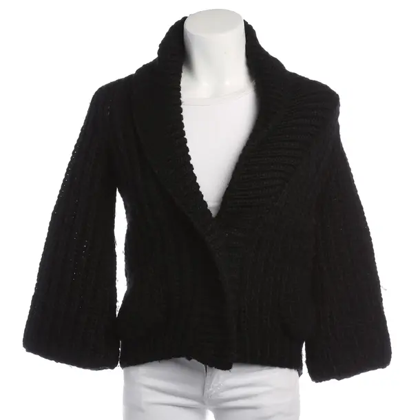 Strickjacke in Schwarz, Wolle, Dolce & Gabbana