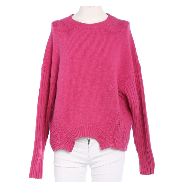 Wool Jumper, in Fuchsia, Wool, Golden Goose