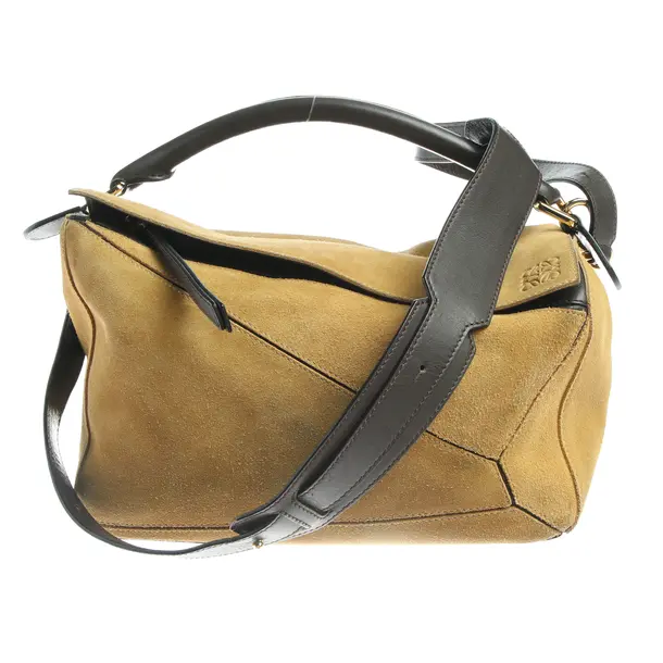 Schultertasche in Braun, Leder, Loewe