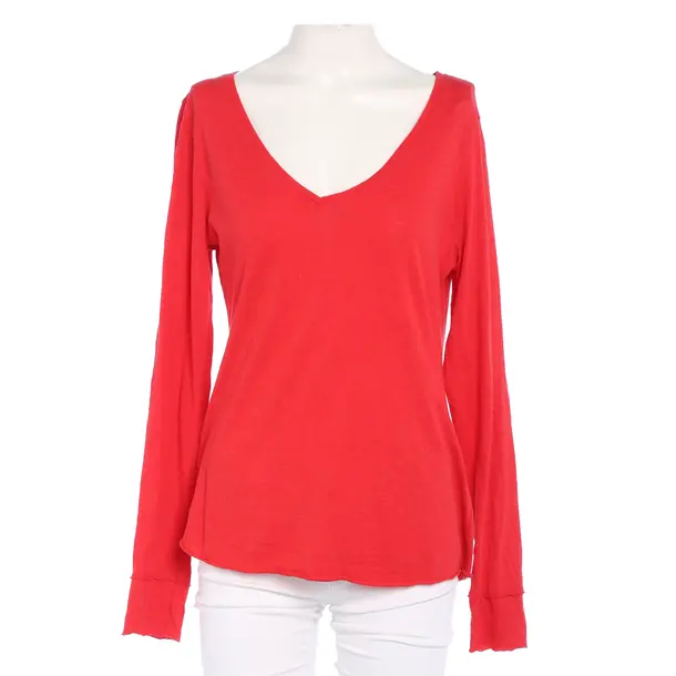 Long Sleeve Shirt in Red, Cotton, Juvia