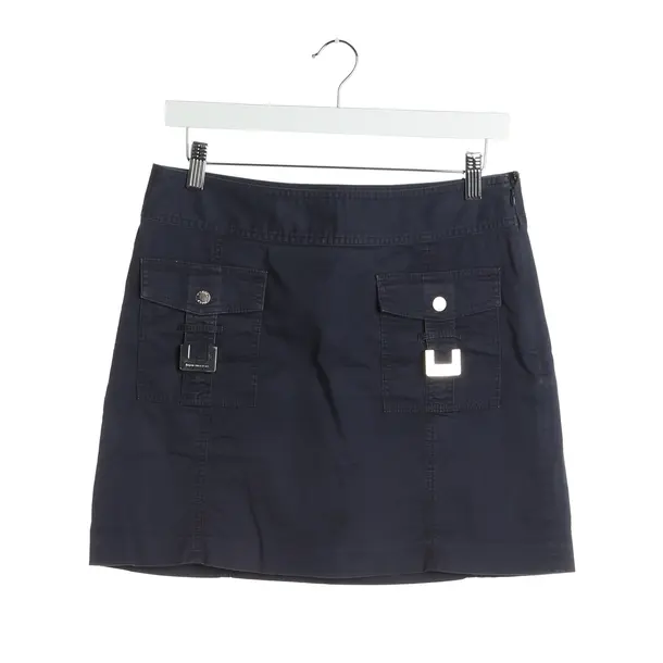 Rock in Blau, Baumwolle, Michael Kors