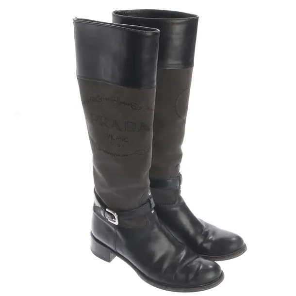 Boots in Black, , Prada
