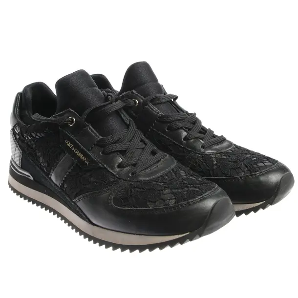 Sneakers in Black, , Dolce & Gabbana