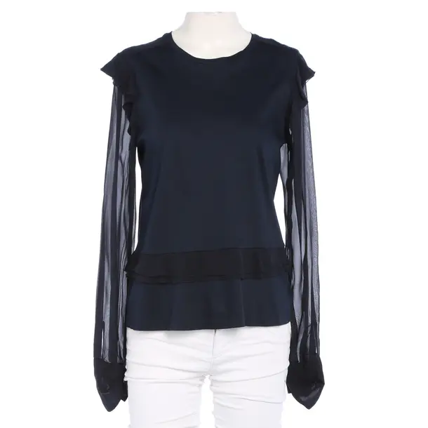 Bluse in Blau, Baumwolle, Dorothee Schumacher
