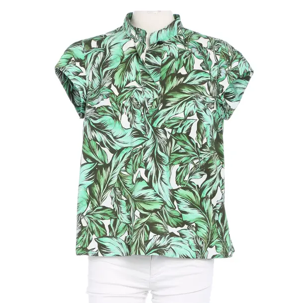 Blouse in Green, Cotton, Windsor