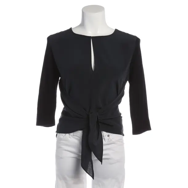 Bluse in Blau, Wolle, Dorothee Schumacher