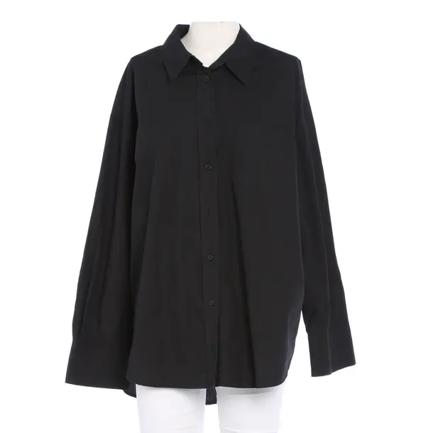 Blouse in Black, Cotton, Mrs & Hugs