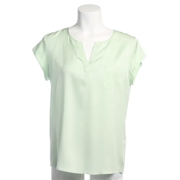 Shirt in Green, Silk, Repeat